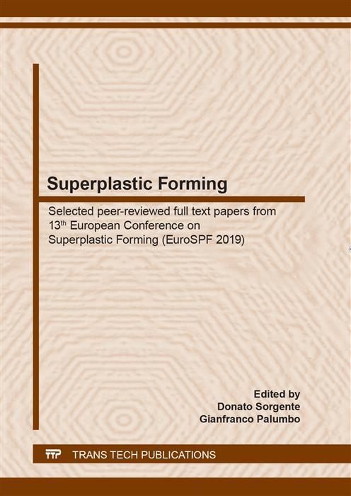 Produktbild: Superplastic Forming