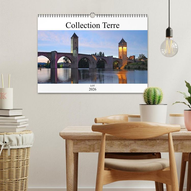 Produktbild: Collection Terre LOT (Calendrier mural 2026 DIN A3 vertical), CALVENDO calendrier mensuel