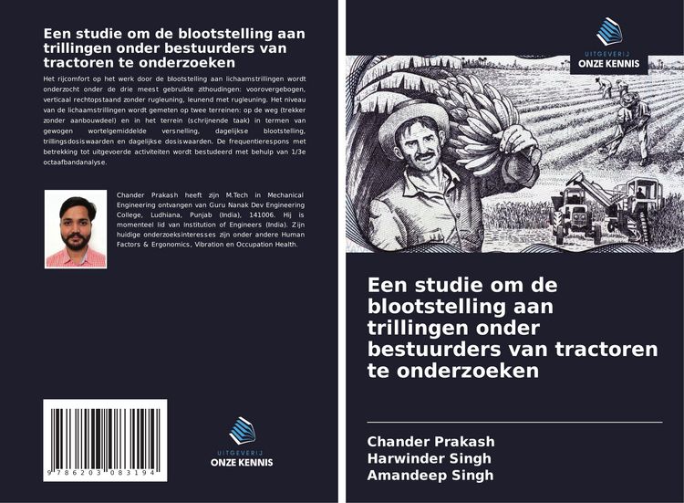 Produktbild: Een studie om de blootstelling aan trillingen onder bestuurders van tractoren te onderzoeken