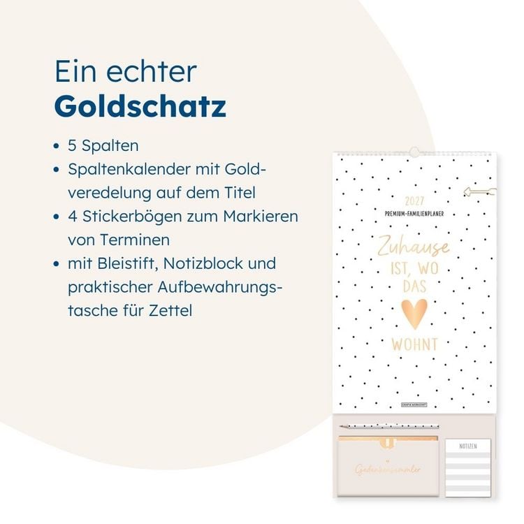 Produktbild: Premium-Familienplaner 2027