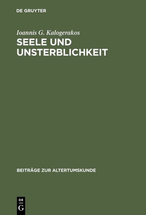 Produktbild: Seele und Unsterblichkeit