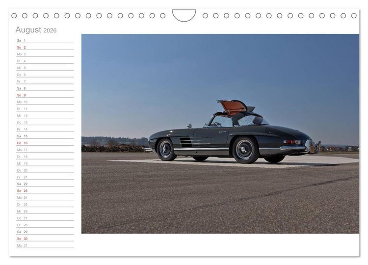 Produktbild: 300 SL Collectors Edition 1 (Wandkalender 2026 DIN A4 quer), CALVENDO Monatskalender