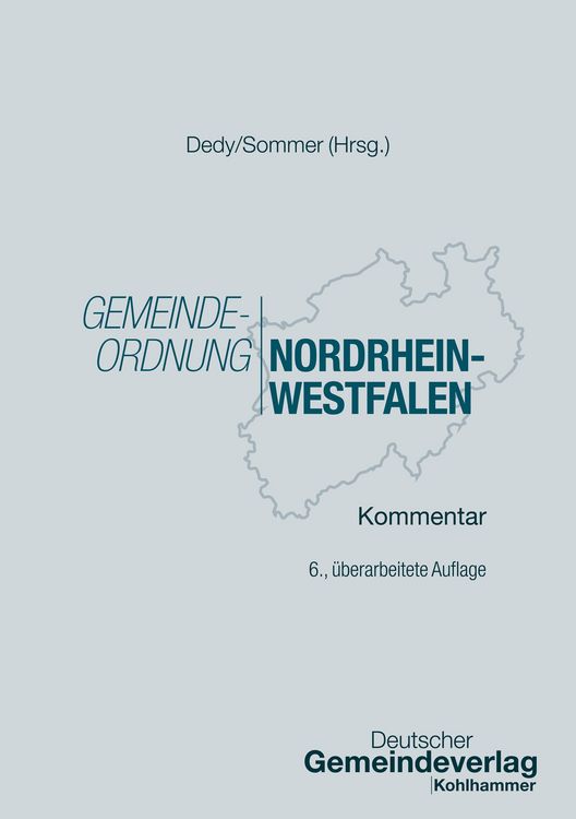 Produktbild: Gemeindeordnung Nordrhein-Westfalen