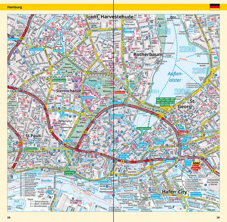 Produktbild: ADAC L&auml;nderkarte Deutschland Nord 1:500.000