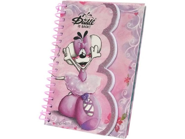 Produktbild: Diddl Notizbuch A6, lila