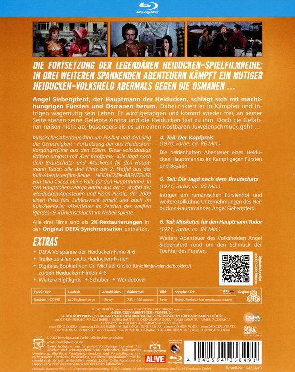 Produktbild: Heiducken-Abenteuer - Staffel 2 (DEFA Filmjuwelen)