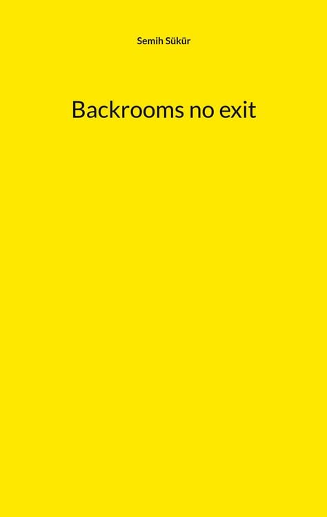Produktbild: Backrooms no exit