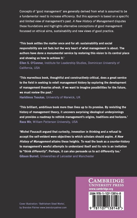 Produktbild: A New History of Management
