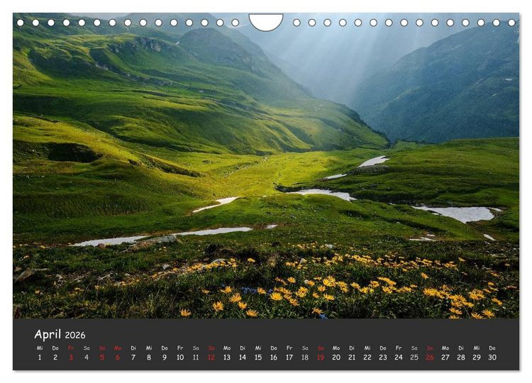 Produktbild: Am Gro&szlig;glockner (Wandkalender 2026 DIN A4 quer), CALVENDO Monatskalender
