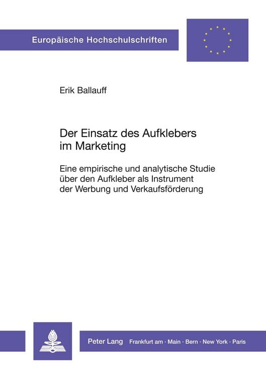 Produktbild: Der Einsatz des Aufklebers im Marketing