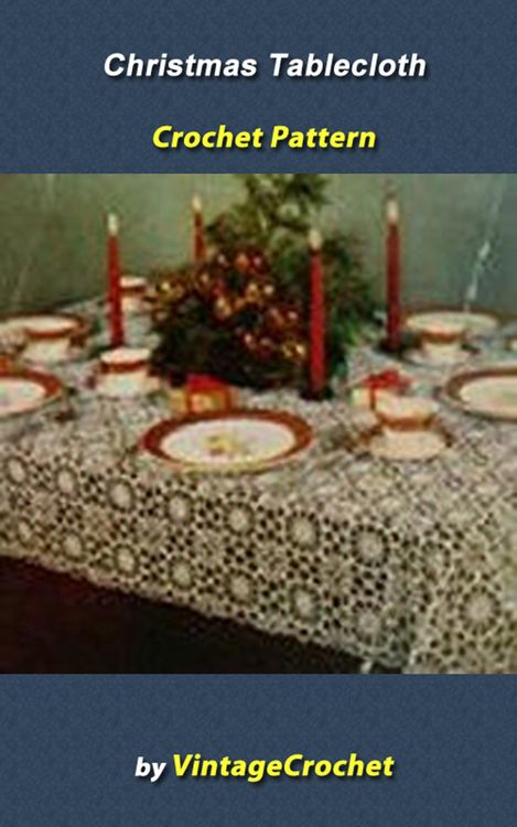 Produktbild: Christmas Tablecloth Crochet Pattern