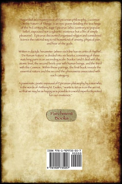 Produktbild: De Rerum Natura - On the Nature of Things (Aziloth Books)