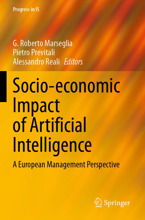 Produktbild: Socio-economic Impact of Artificial Intelligence