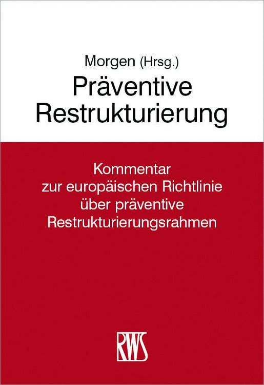 Produktbild: Pr&auml;ventive Restrukturierung