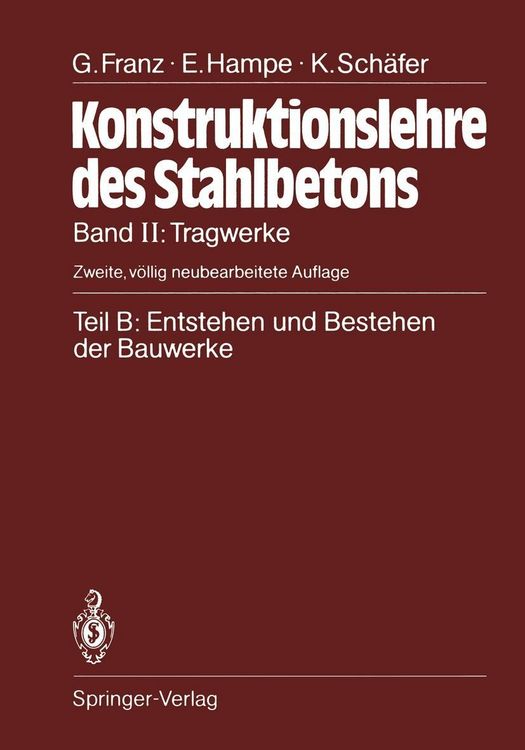 Produktbild: Teil B: Entstehen und Bestehen der Bauwerke