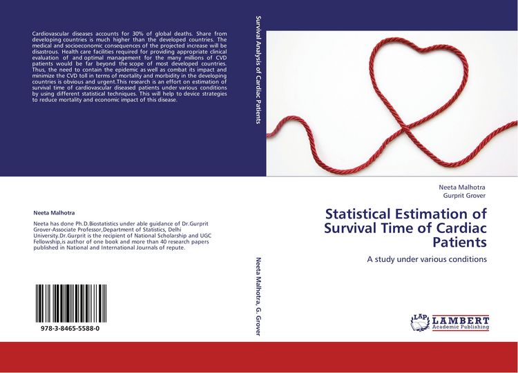 Produktbild: Statistical Estimation of Survival Time of Cardiac Patients