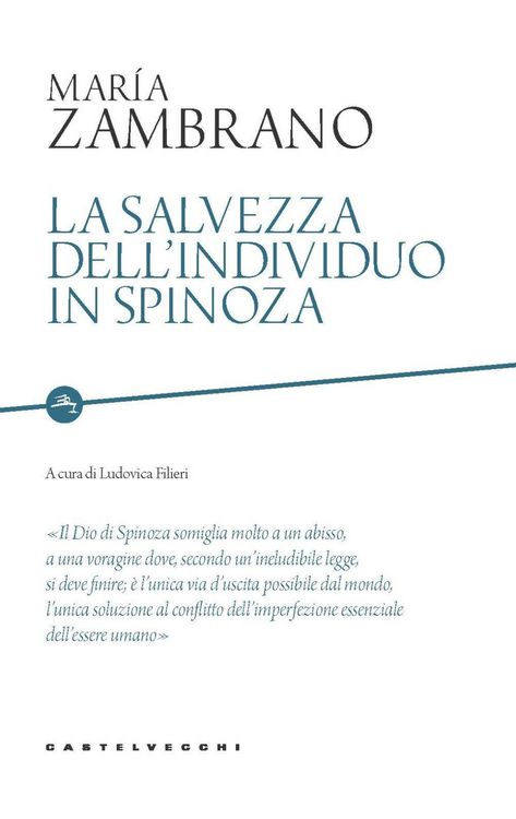 Produktbild: La salvezza dell'individuo in Spinoza