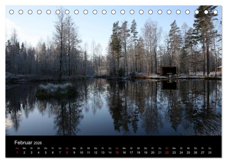 Produktbild: S&uuml;dschweden (Tischkalender 2026 DIN A5 quer), CALVENDO Monatskalender