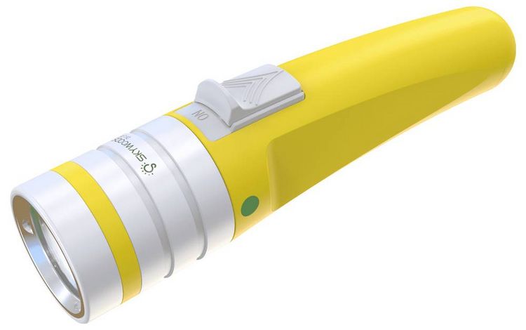 Produktbild: Skywoods 738874870084 LED Taucherlampe 2000lm akkubetrieben Gelb