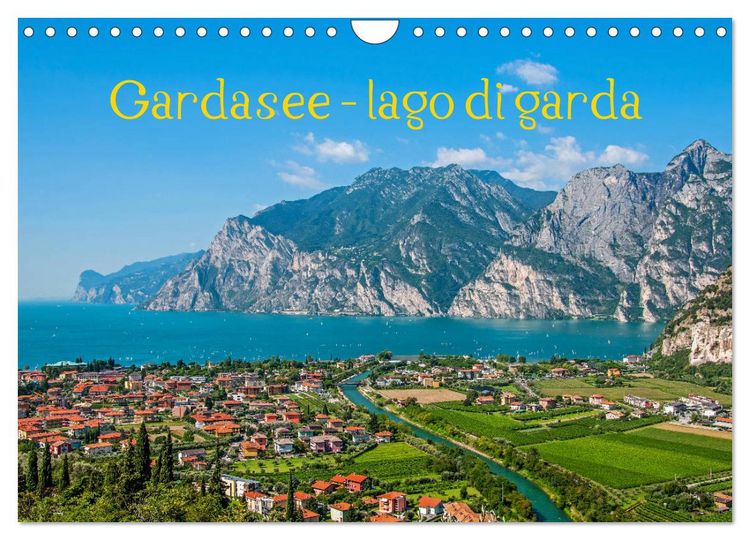 Produktbild: Gardasee - lago di Garda by Sascha Ferrari (Wandkalender 2026 DIN A4 quer), CALVENDO Monatskalender