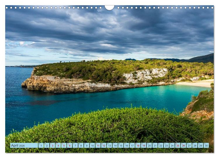 Produktbild: Mallorcas Ostk&uuml;sten-Momente (Wandkalender 2026 DIN A3 quer), CALVENDO Monatskalender