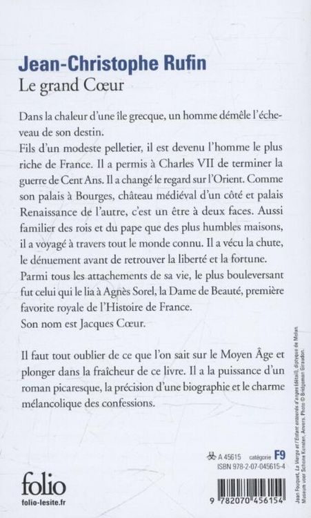 Produktbild: Rufin, J: Le Grand Coeur