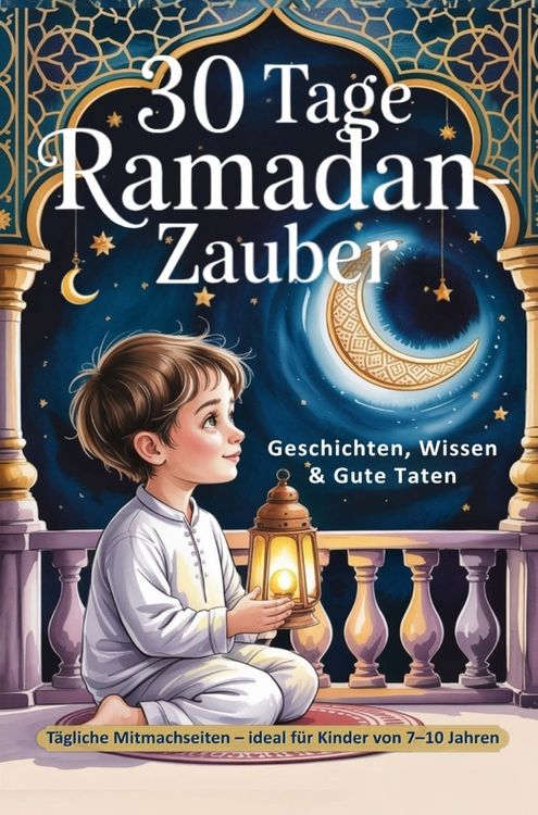 Produktbild: 30 Tage Ramadan-Zauber - Geschichten, Wissen & Gute Taten: T&auml;gliche Mitmachseiten - ideal f&uuml;r Kinder von 7-10 Jahren.