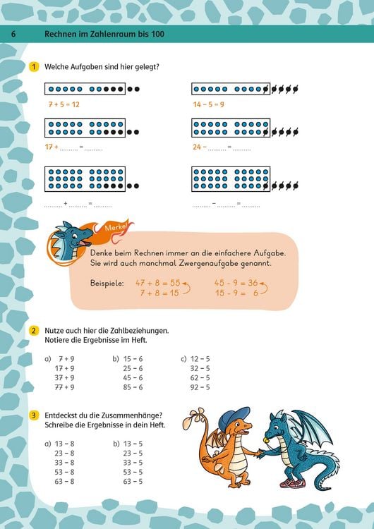Produktbild: Klett Team Drachenstark: Das gro&szlig;e Trainingsbuch Mathe 3. Klasse