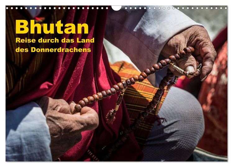 Produktbild: Bhutan - Reise durch das Land des Donnerdrachens (Wandkalender 2026 DIN A3 quer), CALVENDO Monatskalender