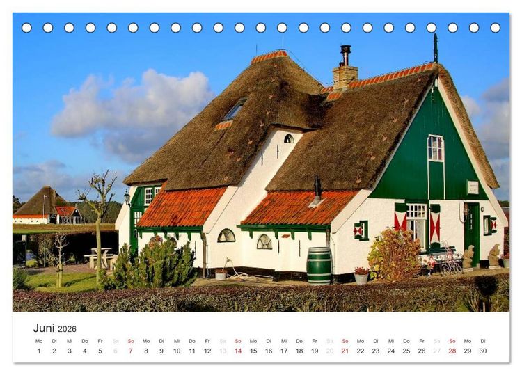 Produktbild: Texel &ndash; Eine Insel die verzaubert (Tischkalender 2026 DIN A5 quer), CALVENDO Monatskalender