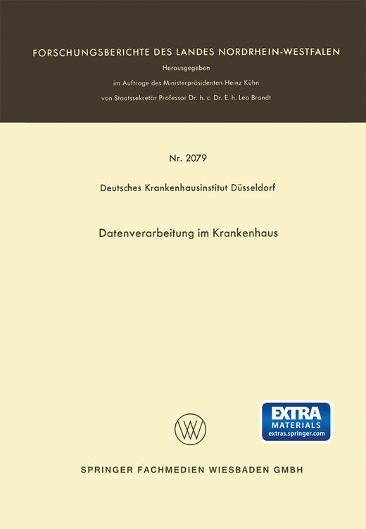 Produktbild: Datenverarbeitung im Krankenhaus