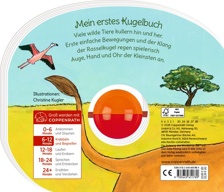 Produktbild: Mein erstes Kugelbuch: Kleiner Kuller-L&ouml;we