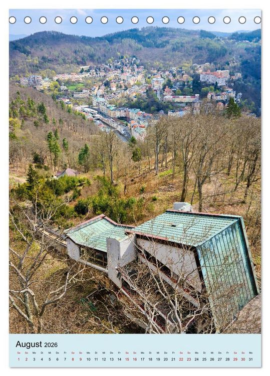 Produktbild: Spaziergang durch Karlovy Vary (Tischkalender 2026 DIN A5 hoch), CALVENDO Monatskalender