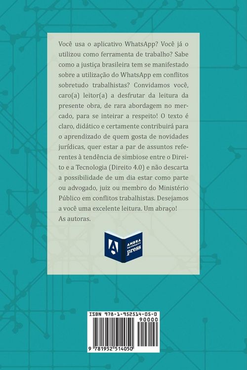 Produktbild: WhatsApp como meio de prova no processo trabalhista