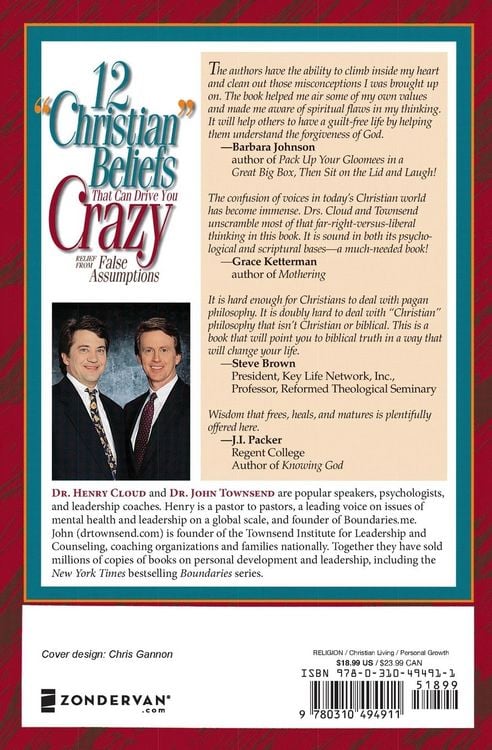 Produktbild: The 12 'Christian' Beliefs That Can Drive You Crazy