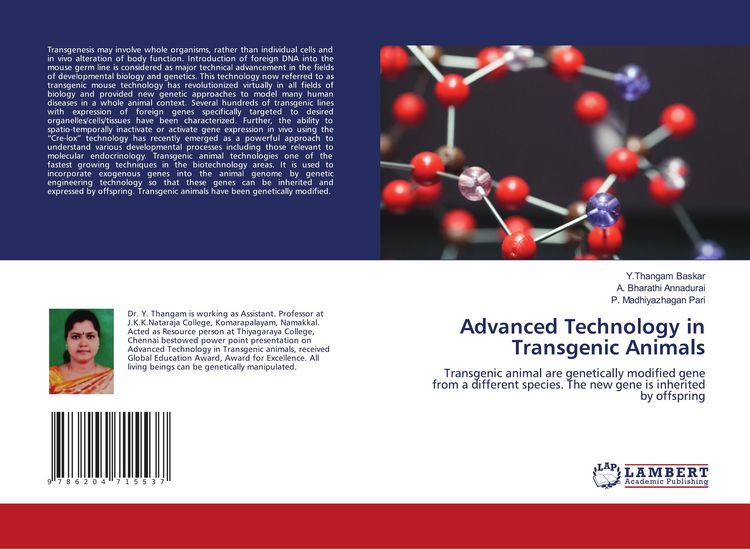 Produktbild: Advanced Technology in Transgenic Animals