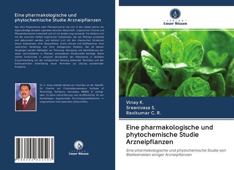 Produktbild: Eine pharmakologische und phytochemische Studie Arzneipflanzen