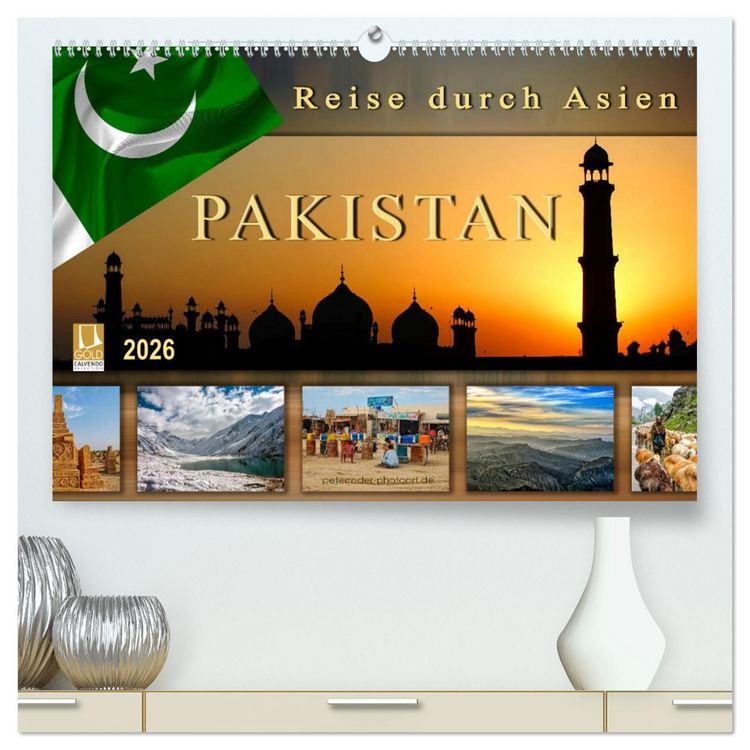 Produktbild: Reise durch Asien - Pakistan (hochwertiger Premium Wandkalender 2026 DIN A2 quer), Kunstdruck in Hochglanz