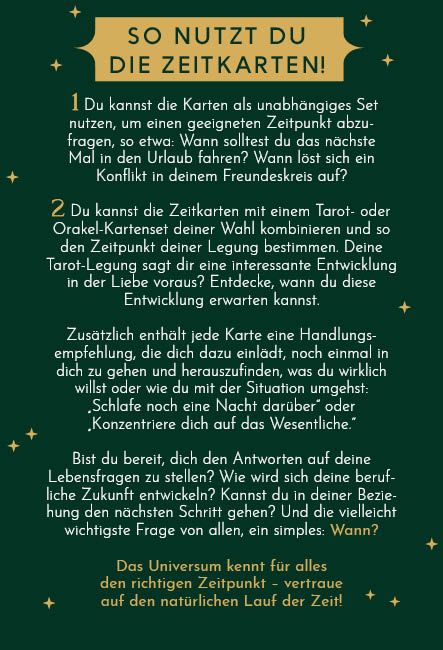 Produktbild: Kartenbox: Natural Timing &ndash; Zeitkarten