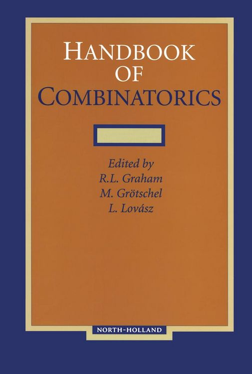 Produktbild: Handbook of Combinatorics