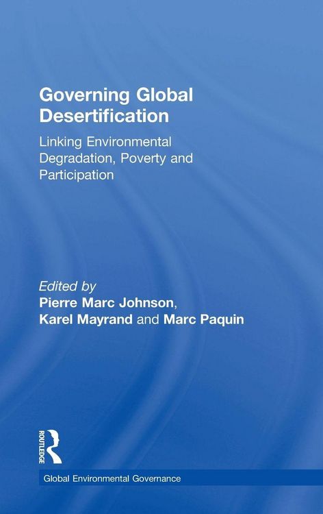 Produktbild: Governing Global Desertification