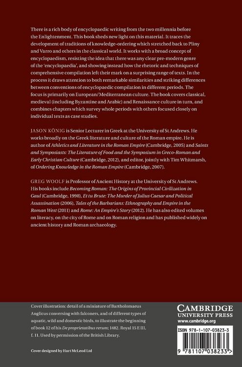 Produktbild: Encyclopaedism from Antiquity to the Renaissance