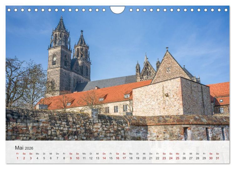Produktbild: Magdeburg - Elbe, Dom ... und noch viel mehr! (Wandkalender 2026 DIN A4 quer), CALVENDO Monatskalender