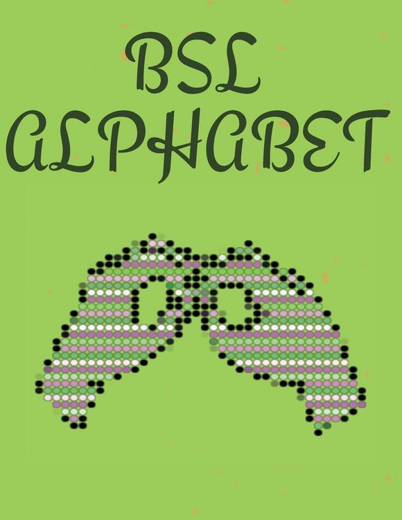 Produktbild: BSL Alphabet. British Sign Language