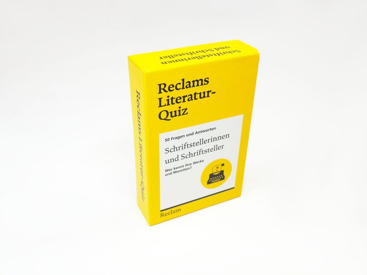 Produktbild: Schriftstellerinnen und Schriftsteller. Wer kennt ihre Werke und Marotten? 50 Fragen und Antworten f&uuml;r B&uuml;chermenschen