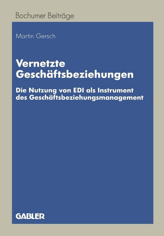 Produktbild: Vernetzte Gesch&auml;ftsbeziehungen