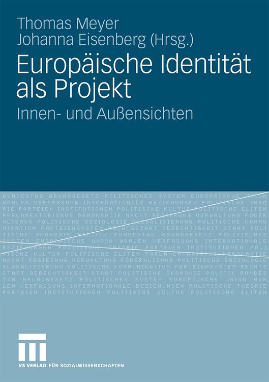 Produktbild: Europ&auml;ische Identit&auml;t als Projekt