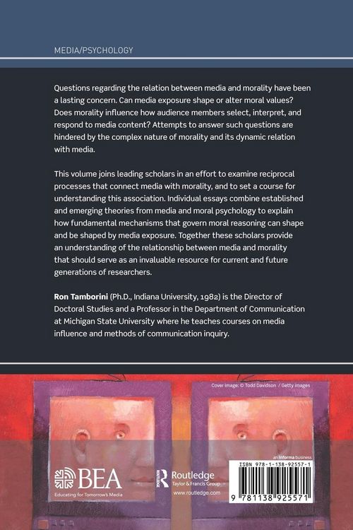 Produktbild: Media and the Moral Mind