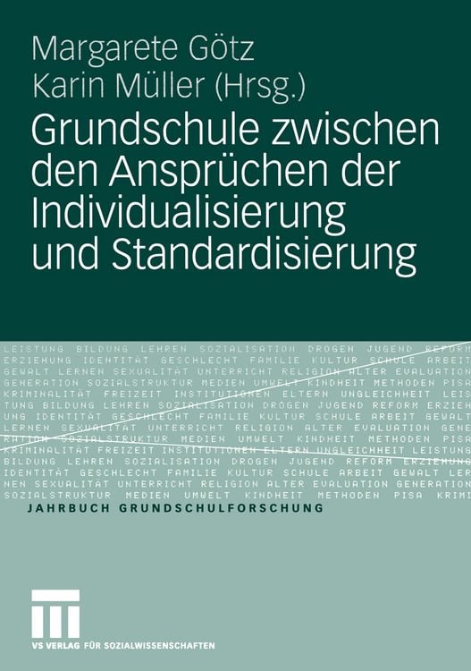 Produktbild: Grundschule zwischen den Anspr&uuml;chen der Individualisierung und Standardisierung
