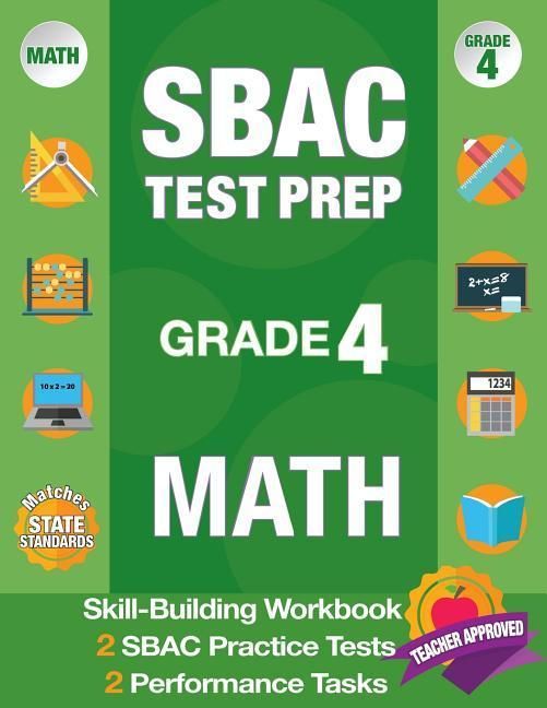 Produktbild: Sbac Test Prep Grade 4 Math